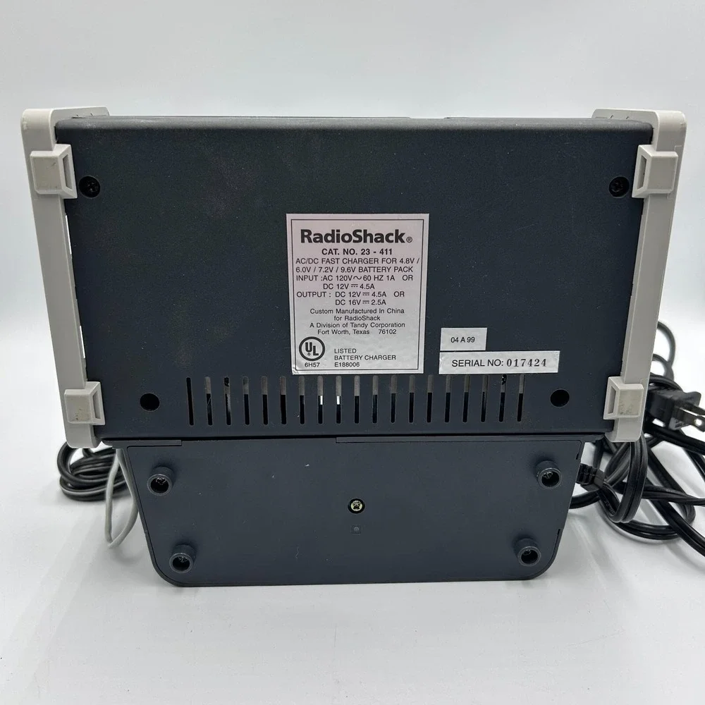 Radio Shack Racing Battery Pack AC/DC Charger 23-411 Nickel Cadmium New Open Box